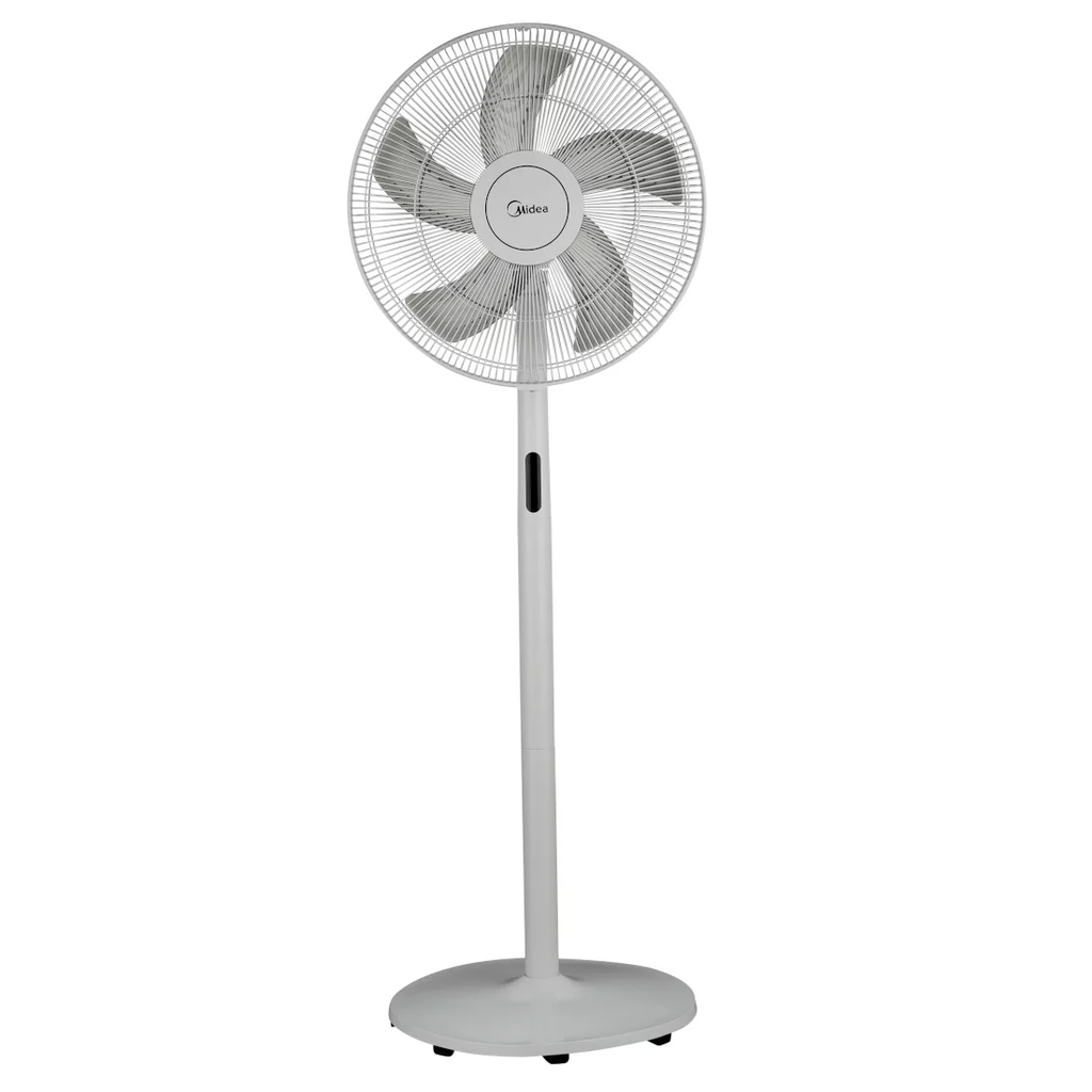  VENT_FS40-18BR - VENT.A PIED MIDEA/5 HEL./BLANC/TELECOMANDE/220-240V/48W/592*189*484mm