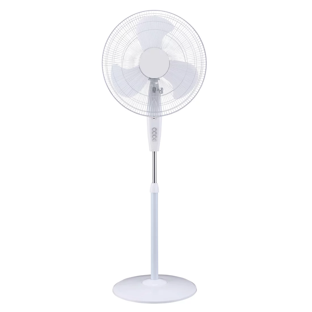  VENT_FS45-3D - VENTILATEUR A PIED MIDEA/ 3 HELICES/ COULEUR BLANC/ 3 VITESSES/ HAUTEUR REGLABLE