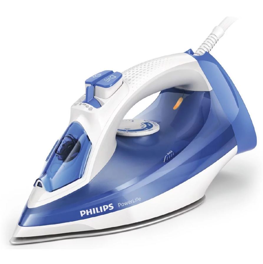  GC2990/20 - FER A REPASSER A VAPEUR PHILIPS 2300W BLEU SEMELLE STEAMGLID DEFROIS.VERT / 6pcs/ct
