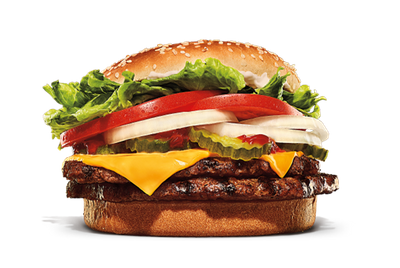 Sandwich Double Whopper + Steak de hamburger