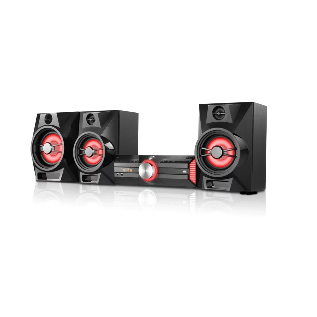  HA650 - MINI HIFI SYSTEM HISENSE/8'' SUBWOOFER/6.5''WOOFER*2/2"TWEETER*2/CD/LINE /FM/BT/USB/AUX/200W