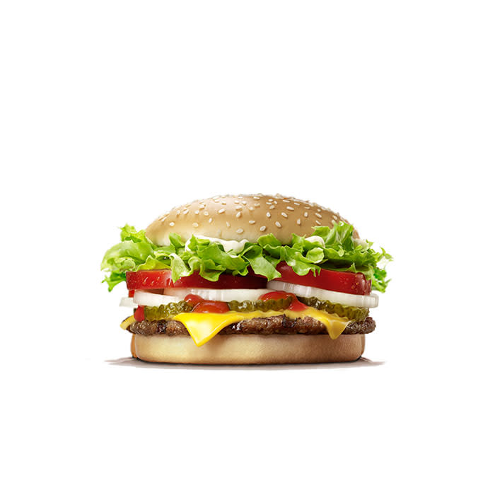 Sandwich Whopper Cheese + Extra fish