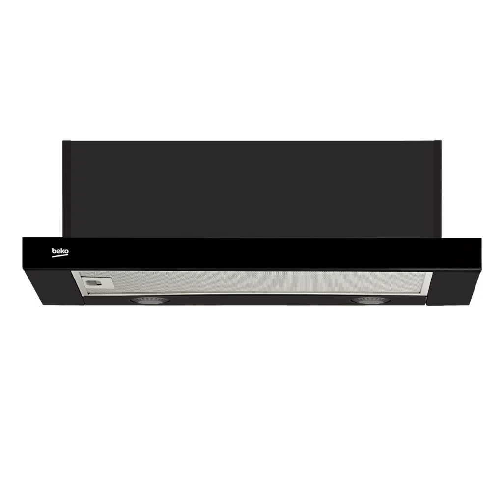  BEKO_HNT62210B - HOTTE BEKO 60cm ACIER INOXIDABLE/NOIR