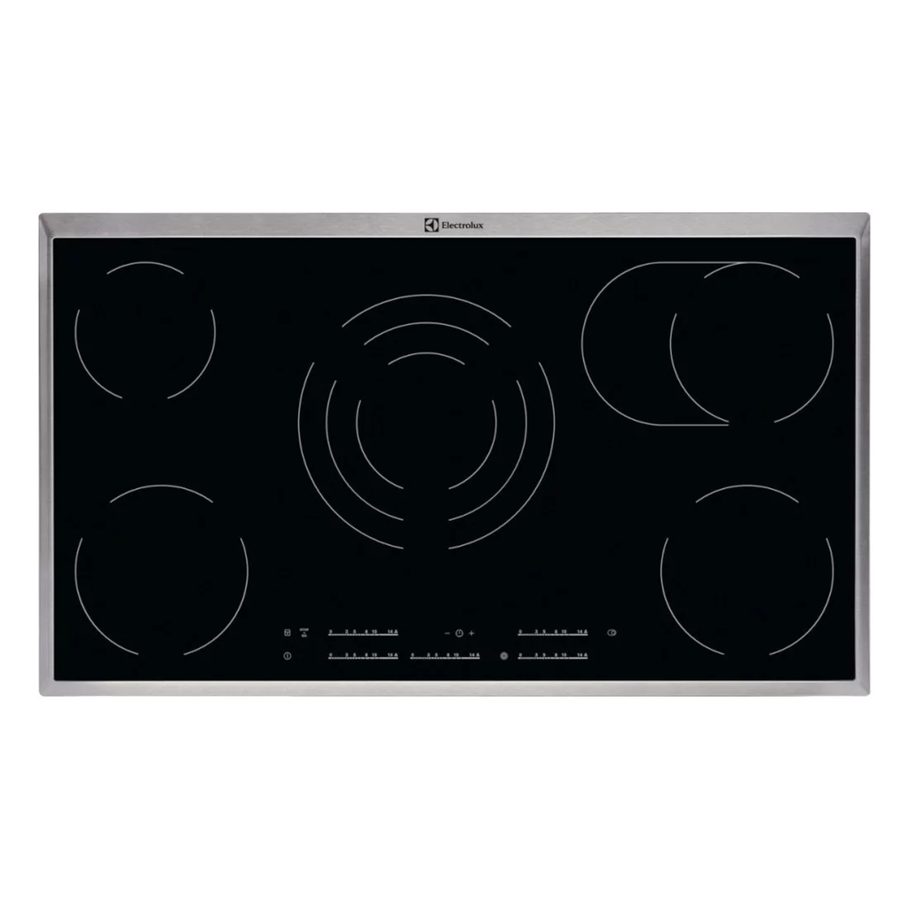  EHF9557XOK - PLAQUE DE CUISSON ENCASTRABLE VITROCERAMIQUE ELECTROLUX/ELECTRIQUE/5 FEUX/NOIR/90CM