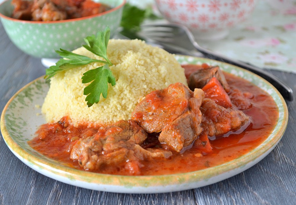  Couscous &amp; sauce légumes