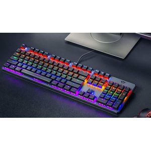 Crown Clavier Et Souris Gamers RGB Noir CMCKG-201