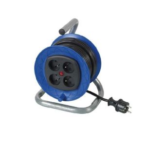 Enrouleur électrique compact X-GUM 4 prises 20m H05VV-F 3G1,5 | 116