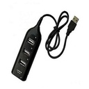 Multiport USB Hub 4 Ports - Noir