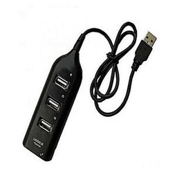 Multiport USB Hub 4 Ports - Noir