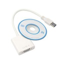 ADVANCETECH Convertisseur Pour Pc USB En VGA - Blanc