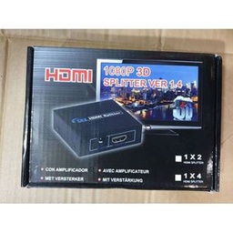 Port HDMI Splitter 1X4/1x2 -Noir