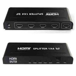 Distributeur HDMI UHD 1 Entrée 4 Sorties 3D Et Full HD1080P – Noir