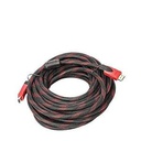 Câble HDMI 20Mètres HD 1080P 3D - Noir / Rouge