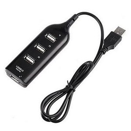 USB HUB 4 Ports - Noir
