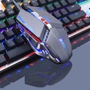 Detachable LED Optical Ergonomic USB Wired Gaming Mouse Mice DPI 4 Levels