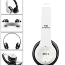 Casque  Bluethooth - Sans Fil- Blanc