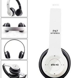 Casque  Bluethooth - Sans Fil- Blanc