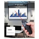 Pointeur Laser - 2.4 Ghz - USB - Pour PowerPoint - Noir