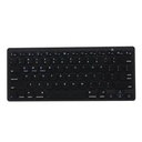 Mini Clavier Bluetooth  AZERTY 3.0 Compatible PC / Tablette / Smartphone - Noir