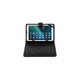 Etui Avec  Clavier Compatible Tablette 7" Noir Ou Bleu