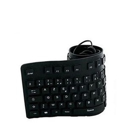 Clavier Flexible à Fil Usb - Noir