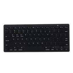Mini Clavier AZERTY  Et Souris Combinés Sans Fil - Blanc/Noir