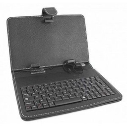 Etui + Clavier Compatible Tablette 10.1" - Noir