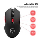 G817 - Souris Bluetooth - 2.4G - 2400DPI - Noir