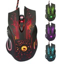 Souris De Jeu Filaire USB - 7 LED -Noir