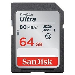SanDisk Ultra 64GB Class 10 SDXC UHS-I Memory Card Up To 80MB/s (SDSDUNC-064G-GN6IN) (EXPORT)
