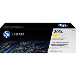 Hp Cartouche D'encre Toner 305 A-jaune