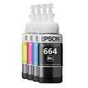 Epson Ecotank Encre PURE - Ensemble De 4 Bouteilles