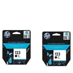 Hp Cartouche D'encre - Pack De 2 HP 123 - Noir - 120 Pages