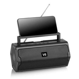 Lp Enceinte Bluetooth LP V6 Super Basse / Baffle Haute Basse Qualité Sonore Supérieure - Noir