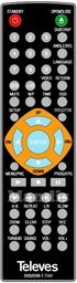 Televes Télécommande De Décodeur - 2137 - Noir