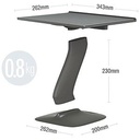 Table Pliante Pour PC -Amovible - 0.8kg Only-Noir