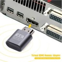 Adaptateur D'affichage Virtuel, Adaptateur DDC Edid, Carte Vidéo BTC Minage