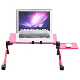 Table D’ordinateur Pliable -  Avec Ventilateur De Refroidissement - Adapté à Tous Les Environnements