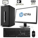 Hp Ordinateur De Bureau ProDesk 400 G3 MT - 21" - Core I3 - 500 Gb - 4 Gb RAM - Noir - Garantie 6 Mois