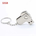 Clé USB 2.0 10M/S- 64Go  Waterproof- Argent