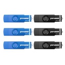 Yvonne Clé USB 2.0 U - OTG USB - Bleu/Noir