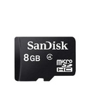 SanDisk Carte Mémoire Microsdhc - 8Go - Noir