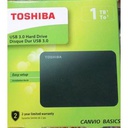 Toshiba Disque Dur Externe Canvio - 1Tera(1000Go) - Noir