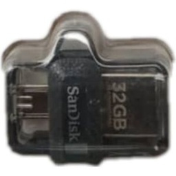 Clé Double Entrée USB-OTG Compatible Android - 32 Go - Noir