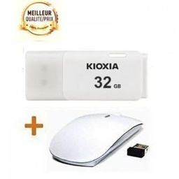Kioxia Clé USB  16GB - Blanc Bonne Qualité