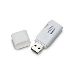Toshiba Clé USB - 4Go - Blanc
