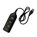 Port USB  4 En 1 - 1.1Hub - Noir