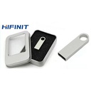 Hifinit Clé USB - 64GB + Porte-clés - Argent