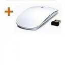Souris Optique Sans Fil  Noir Ou Blanc + Clé USB 32G Type Porte-clé Performante