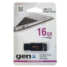 Gen X Clé Usb 16Go Usb 2.0 Flash Drive - Noir